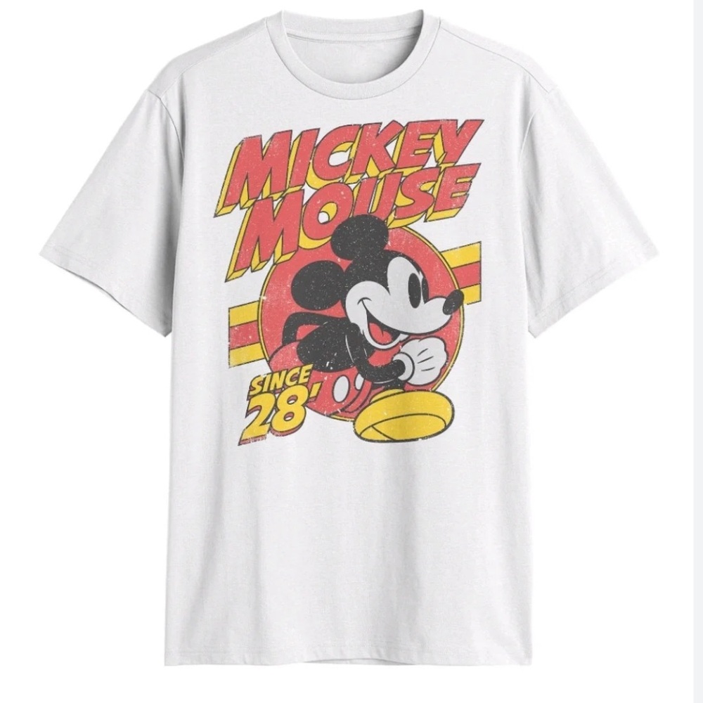 Vintage Style Mickey Mouse T-Shirt